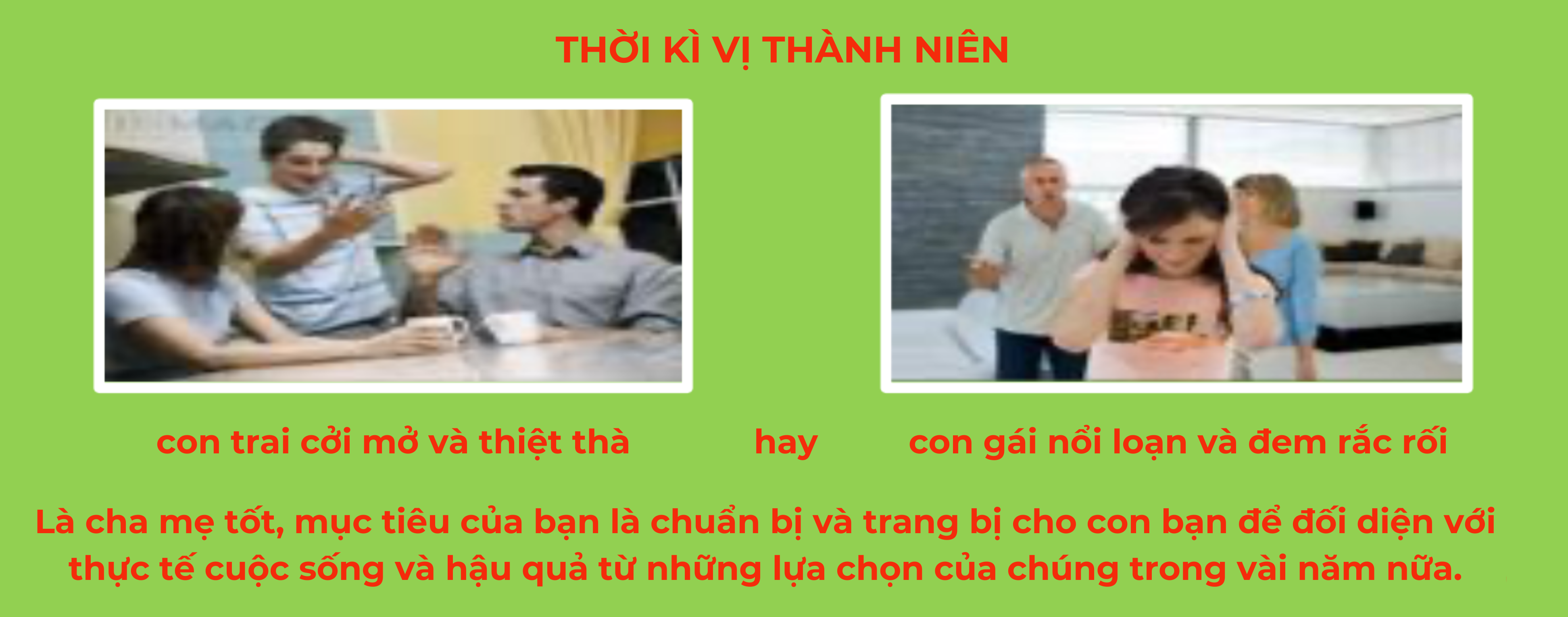 THỜI KÌ VỊ THÀNH NIÊN